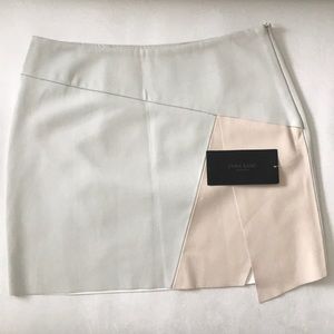Zara Collection Faux Leather Mini Skirt